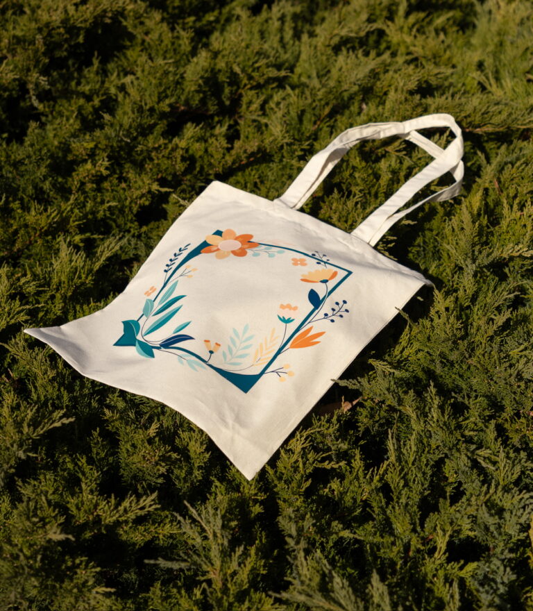 wydruk standardowy DTF torba bawełniana