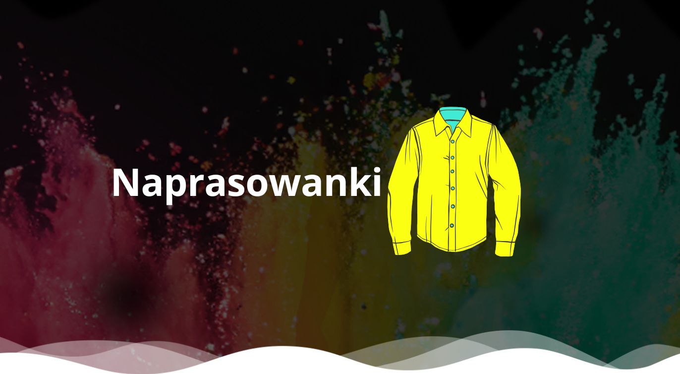 naprasowanki na odzieży