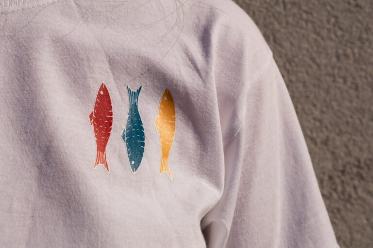 wydruk standardowy DTF ryby