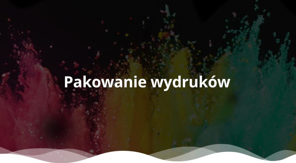 Pakowanie wydruków dtf